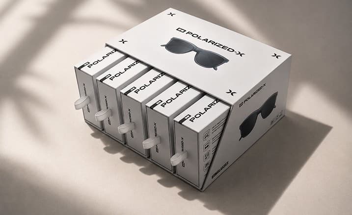 POLARIZED-X packaging